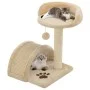 Cat scratcher with 40 cm beige and brown sisal post by vidaXL, Cat furniture - Ref: Foro24-170544, Price: 35,40 €, Discount: %