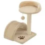 Cat scratcher with 40 cm beige and brown sisal post by vidaXL, Cat furniture - Ref: Foro24-170544, Price: 35,40 €, Discount: %
