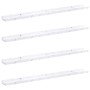 Estante de pared con estante 4 pcs Mármol 100 x 9 x 3 cm en Estantes y estanterías | Comprar online en Foro24