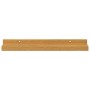 Estante de pared 2 pcs Beige 40 x 9 x 3 cm Madera de ingeniería en Estantes y estanterías | Comprar online en Foro24