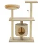 Cat scratching post with sisal scratching posts 95 cm beige by vidaXL, Cat furniture - Ref: Foro24-170514, Price: 65,07 €, Di...