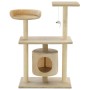 Katzenkratzbaum mit Sisal-Kratzstämmen 95 cm beige von vidaXL, Katzenmöbel - Ref: Foro24-170514, Preis: 66,30 €, Rabatt: %
