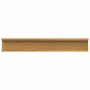 Estante de pared 2 pcs Beige 60 x 9 x 3 cm Madera de ingeniería en Estantes y estanterías | Comprar online en Foro24