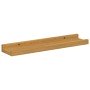 Estante de pared 4 pcs Beige 40 x 9 x 3 cm Madera de ingeniería en Estantes y estanterías | Comprar online en Foro24