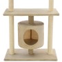 Katzenkratzbaum mit Sisal-Kratzstämmen 95 cm beige von vidaXL, Katzenmöbel - Ref: Foro24-170514, Preis: 66,30 €, Rabatt: %