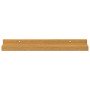 Estante de pared 4 pcs Beige 40 x 9 x 3 cm Madera de ingeniería en Estantes y estanterías | Comprar online en Foro24
