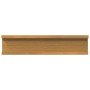 Estante de pared 4 pcs Beige 40 x 9 x 3 cm Madera de ingeniería en Estantes y estanterías | Comprar online en Foro24