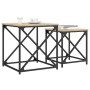 Stapelbare Couchtische 2 Stück aus Holzwerkstoff Sonoma-Eiche von , Couchtisch - Ref: Foro24-838944, Preis: 53,35 €, Rabatt: %