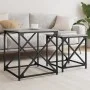 Stackable coffee tables 2 pieces Sonoma gray engineered wood by , Coffee table - Ref: Foro24-838946, Price: 54,32 €, Discount: %