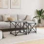 Stackable coffee tables 2 pieces Sonoma gray engineered wood by , Coffee table - Ref: Foro24-838946, Price: 54,32 €, Discount: %