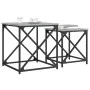 Mesas de centro apilables 2 pzas madera ingeniería gris Sonoma de , Mesas de centro - Ref: Foro24-838946, Precio: 54,30 €, De...