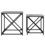 Stackable coffee tables 2 pieces Sonoma gray engineered wood by , Coffee table - Ref: Foro24-838946, Price: 54,32 €, Discount: %