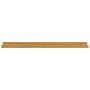 Estante de pared 4 pcs Beige 80 x 9 x 3 cm Madera de ingeniería en Estantes y estanterías | Comprar online en Foro24