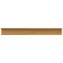 Estante de pared 4 pcs Beige 80 x 9 x 3 cm Madera de ingeniería en Estantes y estanterías | Comprar online en Foro24