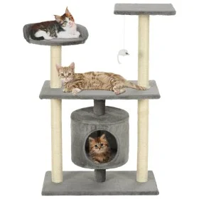 Cat scratcher with 95 cm tall gray sisal scratching posts by vidaXL, Cat furniture - Ref: Foro24-170512, Price: 57,97 €, Disc...