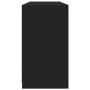 Sideboard with LED lights black 142.5x37x67 cm by , Sideboards - Ref: Foro24-3209087, Price: 192,57 €, Discount: %