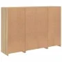 Sideboard mit LED-Licht, 3-teilig, Holzwerkstoff Sonoma-Eiche von , Sideboards - Ref: Foro24-3209109, Preis: 207,93 €, Rabatt: %
