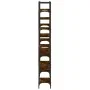 Smoked oak engineered wood shelf 155.5x24x166.5 cm by , Bookcases and shelves - Ref: Foro24-838860, Price: 97,16 €, Discount: %
