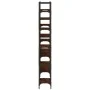 Estantería de madera ingeniería roble ahumado 155,5x24x166,5 cm de , Librerías y estanterías - Ref: Foro24-838862, Precio: 10...