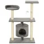Cat scratcher with 95 cm tall gray sisal scratching posts by vidaXL, Cat furniture - Ref: Foro24-170512, Price: 57,97 €, Disc...