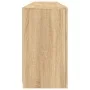 Aparador con luces LED roble Sonoma 164x37x67 cm de , Aparadores - Ref: Foro24-3209053, Precio: 221,71 €, Descuento: %