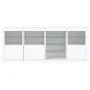 Sideboard with white LED lights 164x37x67 cm by , Sideboards - Ref: Foro24-3209051, Price: 224,10 €, Discount: %