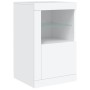Sideboard with white LED lights 164x37x67 cm by , Sideboards - Ref: Foro24-3209051, Price: 236,23 €, Discount: %