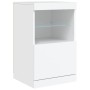 Sideboard mit weißen LED-Leuchten 164x37x67 cm von , Sideboards - Ref: Foro24-3209051, Preis: 229,82 €, Rabatt: %