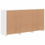 Sideboard with white LED lights 123x37x67 cm by , Sideboards - Ref: Foro24-3209079, Price: 178,31 €, Discount: %