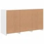 Sideboard with white LED lights 123x37x67 cm by , Sideboards - Ref: Foro24-3209079, Price: 175,75 €, Discount: %
