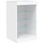 Sideboard with white LED lights 123x37x67 cm by , Sideboards - Ref: Foro24-3209079, Price: 175,75 €, Discount: %