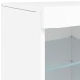 Sideboard with white LED lights 123x37x67 cm by , Sideboards - Ref: Foro24-3209079, Price: 178,31 €, Discount: %
