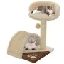 Cat scratching post with sisal post 40 cm beige and brown by vidaXL, Cat furniture - Ref: Foro24-170545, Price: 39,87 €, Disc...
