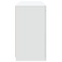 Sideboard mit weißen LED-Leuchten 123x37x67 cm von , Sideboards - Ref: Foro24-3209058, Preis: 177,08 €, Rabatt: %
