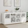 Sideboard with white LED lights 163x37x67 cm by , Sideboards - Ref: Foro24-3209093, Price: 187,57 €, Discount: %