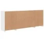 Sideboard mit weißen LED-Leuchten 163x37x67 cm von , Sideboards - Ref: Foro24-3209072, Preis: 186,72 €, Rabatt: %