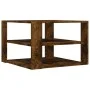 Smoked oak engineered wood coffee table 59.5x59.5x40 cm by , Coffee table - Ref: Foro24-834254, Price: 30,12 €, Discount: %
