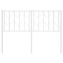 Kopfteil aus weißem Metall, 120 cm von , Kopf- und Fußteile - Ref: Foro24-374517, Preis: 28,48 €, Rabatt: %