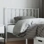 Kopfteil aus weißem Metall, 100 cm von , Kopf- und Fußteile - Ref: Foro24-374515, Preis: 24,71 €, Rabatt: %