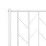 Kopfteil aus weißem Metall, 100 cm von , Kopf- und Fußteile - Ref: Foro24-374515, Preis: 25,07 €, Rabatt: %