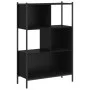 Schwarzes Holzwerkstoffregal 72x28x109 cm von , Bücherregale und Regale - Ref: Foro24-838883, Preis: 62,88 €, Rabatt: %