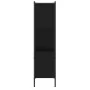Schwarzes Holzwerkstoffregal 72x28x109 cm von , Bücherregale und Regale - Ref: Foro24-838883, Preis: 62,88 €, Rabatt: %