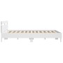 Bettgestell mit Kopfteil und weißen LED-Leuchten 200x200 cm von , Betten und Lattenroste - Ref: Foro24-3207518, Preis: 152,16...
