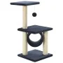 Katzenkratzbaum mit Sisalpfosten 65 cm dunkelblau von vidaXL, Katzenmöbel - Ref: Foro24-170550, Preis: 38,85 €, Rabatt: %