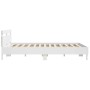 Bettgestell mit Kopfteil und weißen LED-Leuchten 160x200 cm von , Betten und Lattenroste - Ref: Foro24-3207532, Preis: 146,36...