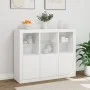 Sideboards with LED lights 3 pieces white engineered wood by , Sideboards - Ref: Foro24-3209100, Price: 231,67 €, Discount: %