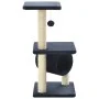 Katzenkratzbaum mit Sisalpfosten 65 cm dunkelblau von vidaXL, Katzenmöbel - Ref: Foro24-170550, Preis: 38,85 €, Rabatt: %