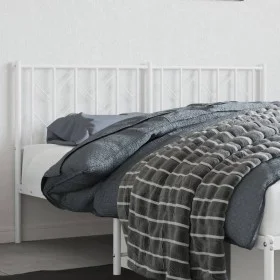 Kopfteil aus weißem Metall, 150 cm von , Kopf- und Fußteile - Ref: Foro24-374520, Preis: 33,06 €, Rabatt: %