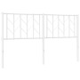 Kopfteil aus weißem Metall, 150 cm von , Kopf- und Fußteile - Ref: Foro24-374520, Preis: 33,55 €, Rabatt: %