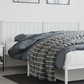 Kopfteil aus weißem Metall, 180 cm von , Kopf- und Fußteile - Ref: Foro24-374522, Preis: 33,55 €, Rabatt: %